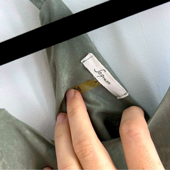 Pale Green T-Back Dress - Picture 8 of 10